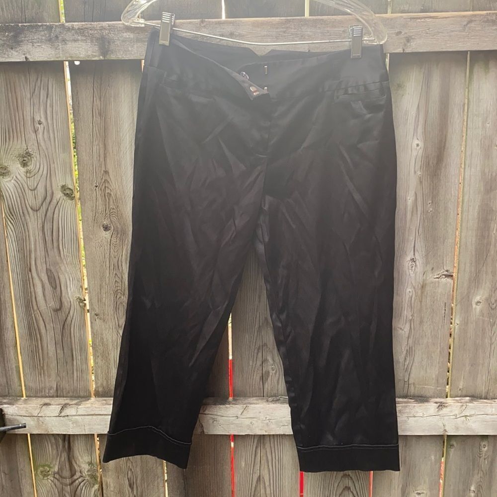 BCX satin capris sz. 7